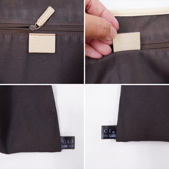 AY18❤️ Gucci GG Supreme The Boot Coated Canvas Tote - Picture 11 of 12